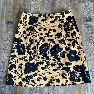 Laura Plus | Floral  Print Skirt